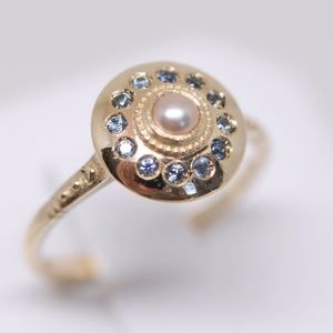 Sofia Zakia Dynasty Neptune UFO ring